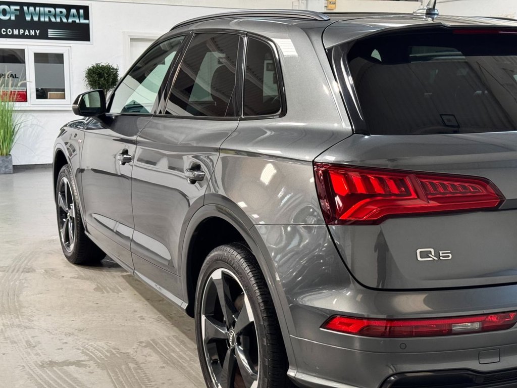 USED 2019 68 AUDI Q5 2.0 TDI 40 Black Edition SUV 5dr Diesel S Tronic quattro Euro 6 (s/s) (190 ps) DIGIDASH+CARPLAY+20S+HEATSEATS