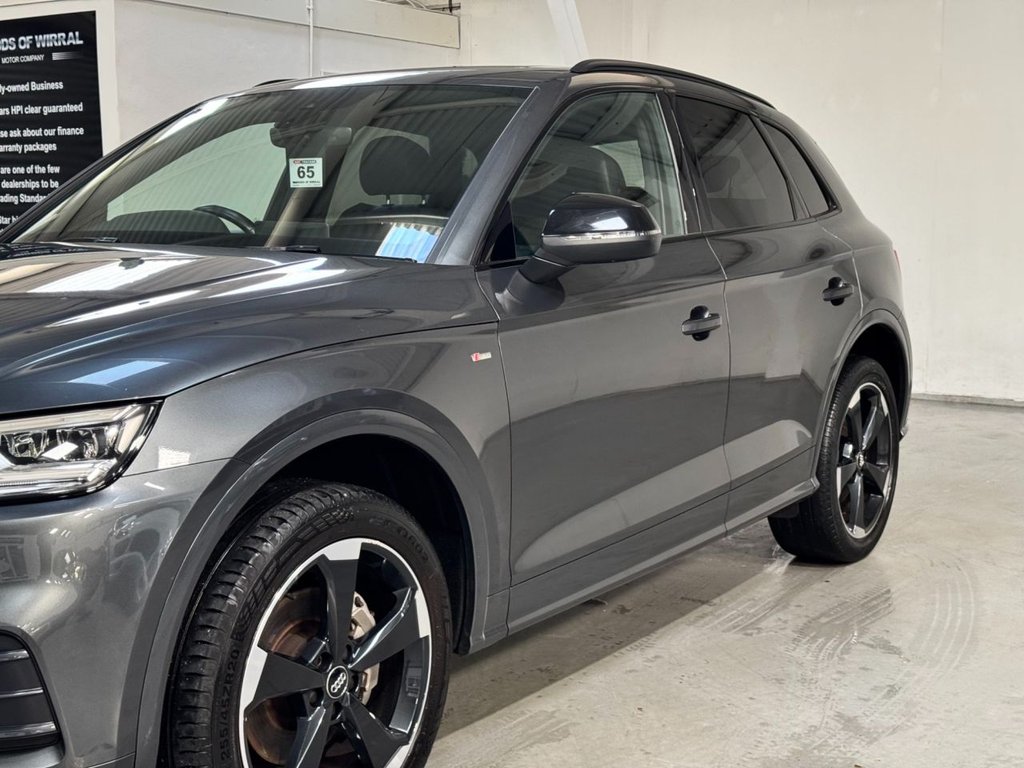 USED 2019 68 AUDI Q5 2.0 TDI 40 Black Edition SUV 5dr Diesel S Tronic quattro Euro 6 (s/s) (190 ps) DIGIDASH+CARPLAY+20S+HEATSEATS
