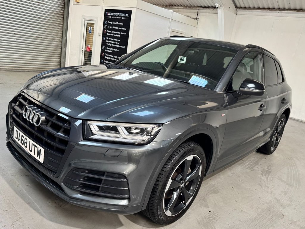 USED 2019 68 AUDI Q5 2.0 TDI 40 Black Edition SUV 5dr Diesel S Tronic quattro Euro 6 (s/s) (190 ps) DIGIDASH+CARPLAY+20S+HEATSEATS