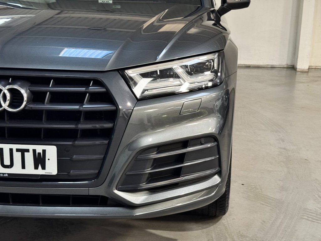 USED 2019 68 AUDI Q5 2.0 TDI 40 Black Edition SUV 5dr Diesel S Tronic quattro Euro 6 (s/s) (190 ps) DIGIDASH+CARPLAY+20S+HEATSEATS