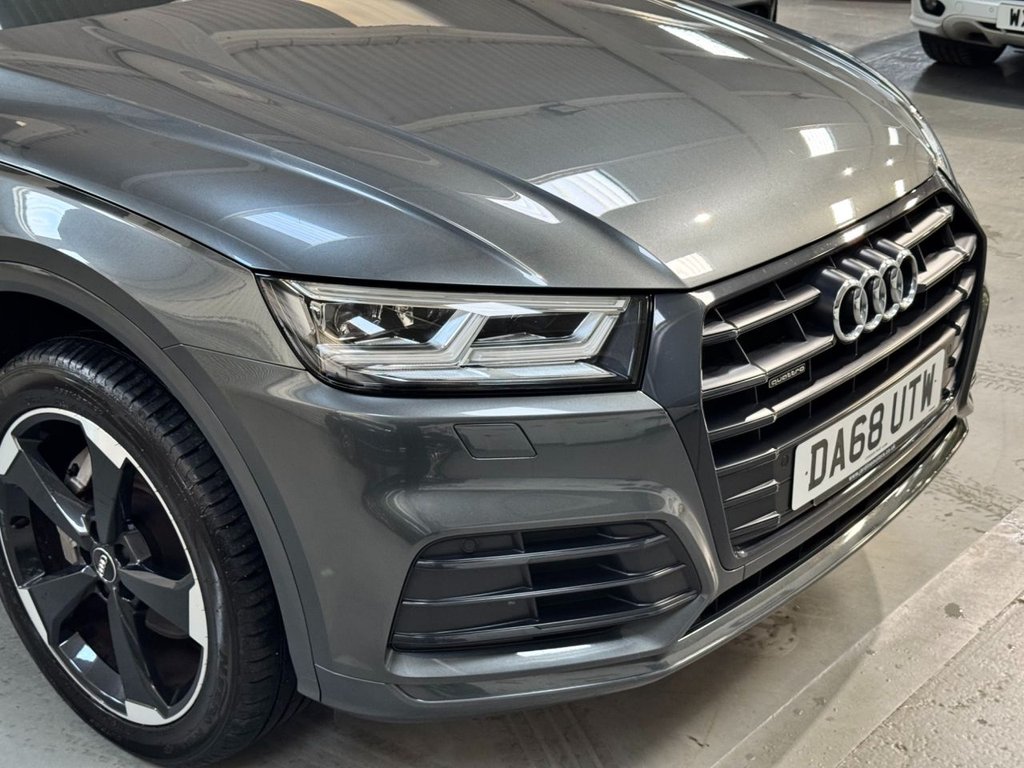 USED 2019 68 AUDI Q5 2.0 TDI 40 Black Edition SUV 5dr Diesel S Tronic quattro Euro 6 (s/s) (190 ps) DIGIDASH+CARPLAY+20S+HEATSEATS