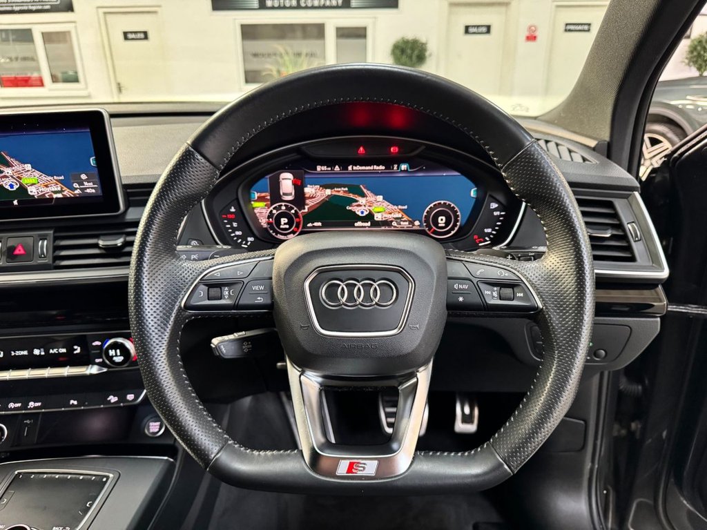 USED 2019 68 AUDI Q5 2.0 TDI 40 Black Edition SUV 5dr Diesel S Tronic quattro Euro 6 (s/s) (190 ps) DIGIDASH+CARPLAY+20S+HEATSEATS