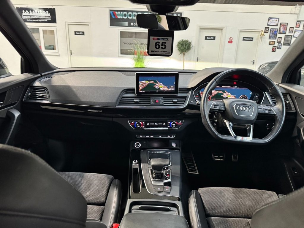 USED 2019 68 AUDI Q5 2.0 TDI 40 Black Edition SUV 5dr Diesel S Tronic quattro Euro 6 (s/s) (190 ps) DIGIDASH+CARPLAY+20S+HEATSEATS
