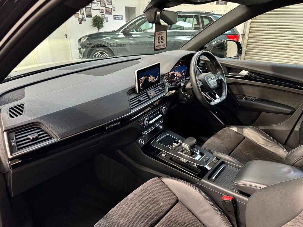 USED 2019 68 AUDI Q5 2.0 TDI 40 Black Edition SUV 5dr Diesel S Tronic quattro Euro 6 (s/s) (190 ps) DIGIDASH+CARPLAY+20S+HEATSEATS