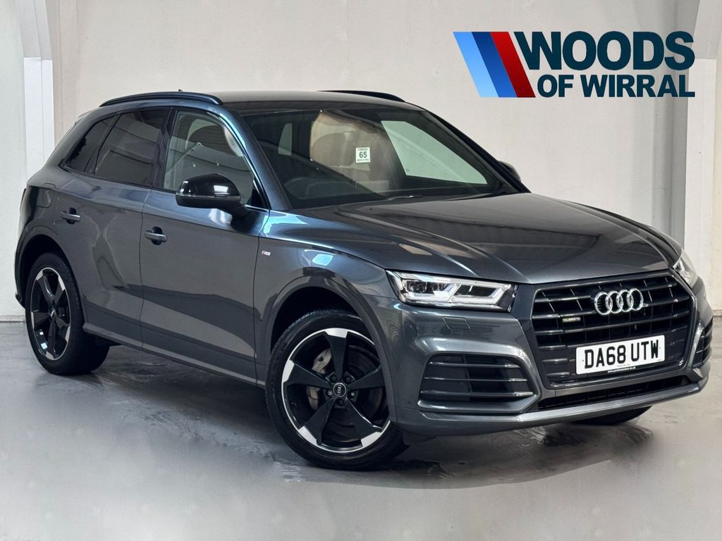USED 2019 68 AUDI Q5 2.0 TDI 40 Black Edition SUV 5dr Diesel S Tronic quattro Euro 6 (s/s) (190 ps) DIGIDASH+CARPLAY+20S+HEATSEATS