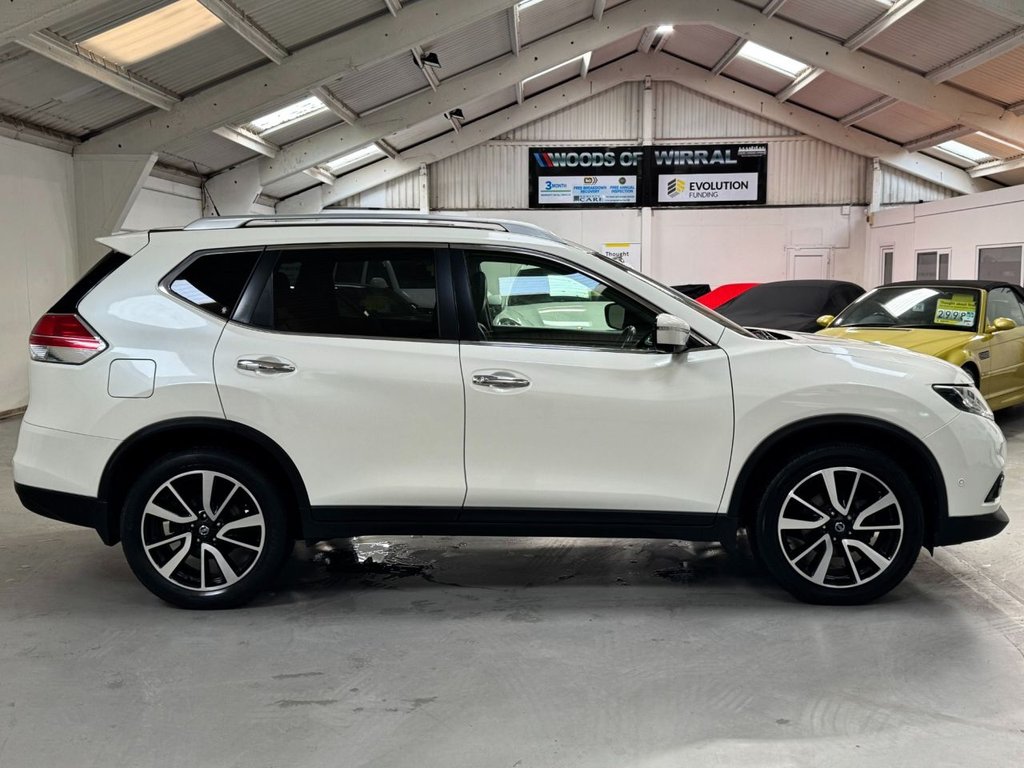 USED 2017 17 NISSAN X-TRAIL 1.6 dCi Tekna SUV 5dr Diesel XTRON Euro 6 (s/s) (130 ps) PANROOF+HEATSEATS+360&ordm;CAM+NAVI