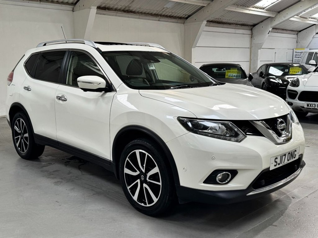 USED 2017 17 NISSAN X-TRAIL 1.6 dCi Tekna SUV 5dr Diesel XTRON Euro 6 (s/s) (130 ps) PANROOF+HEATSEATS+360&ordm;CAM+NAVI
