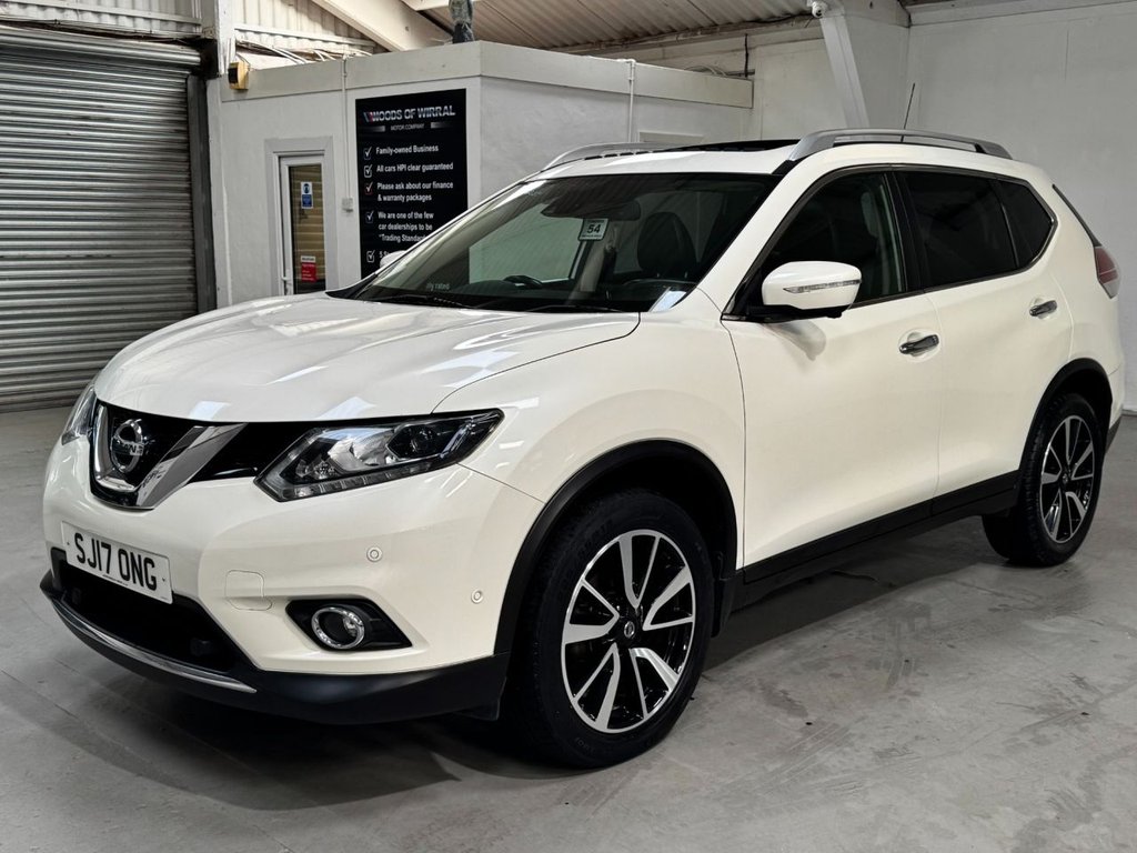 USED 2017 17 NISSAN X-TRAIL 1.6 dCi Tekna SUV 5dr Diesel XTRON Euro 6 (s/s) (130 ps) PANROOF+HEATSEATS+360&ordm;CAM+NAVI