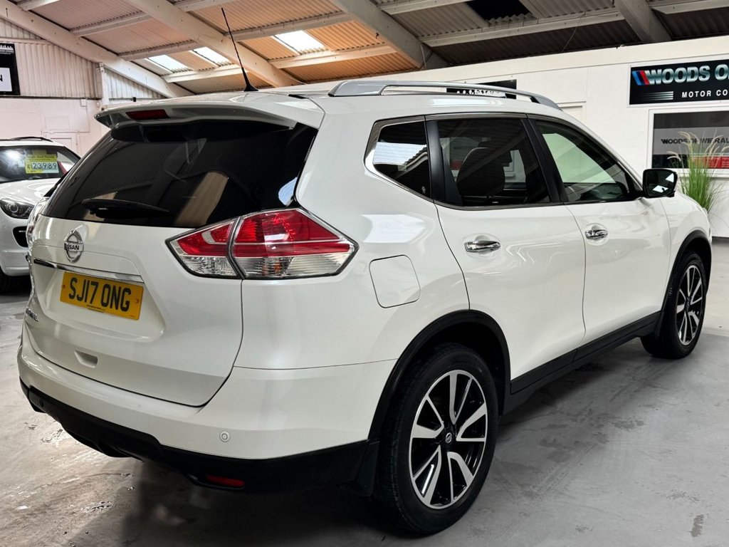 USED 2017 17 NISSAN X-TRAIL 1.6 dCi Tekna SUV 5dr Diesel XTRON Euro 6 (s/s) (130 ps) PANROOF+HEATSEATS+360&ordm;CAM+NAVI