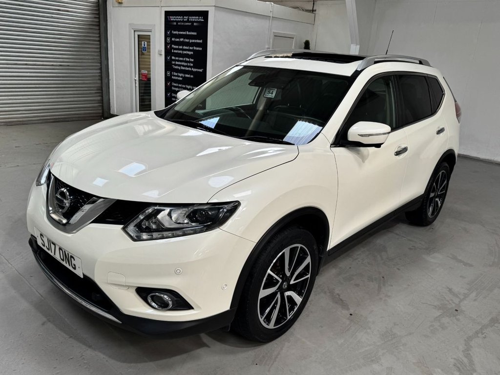 USED 2017 17 NISSAN X-TRAIL 1.6 dCi Tekna SUV 5dr Diesel XTRON Euro 6 (s/s) (130 ps) PANROOF+HEATSEATS+360&ordm;CAM+NAVI