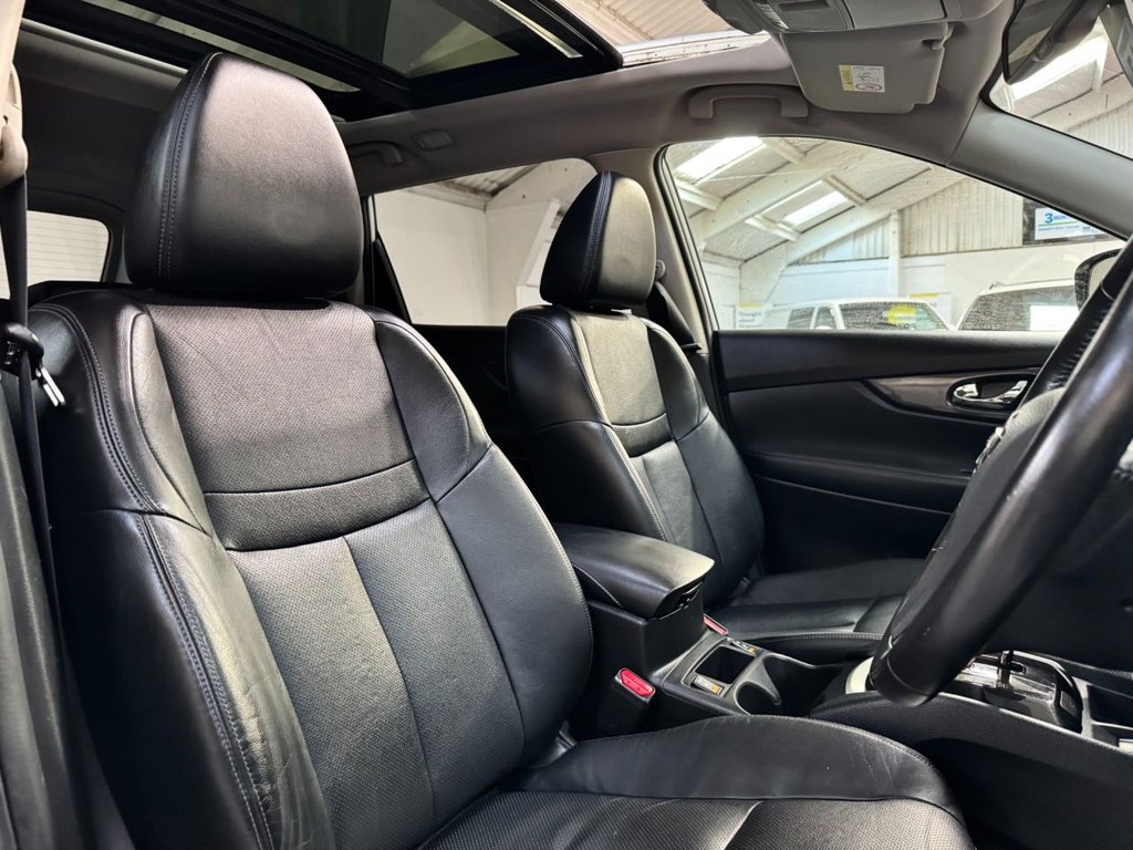 USED 2017 17 NISSAN X-TRAIL 1.6 dCi Tekna SUV 5dr Diesel XTRON Euro 6 (s/s) (130 ps) PANROOF+HEATSEATS+360&ordm;CAM+NAVI