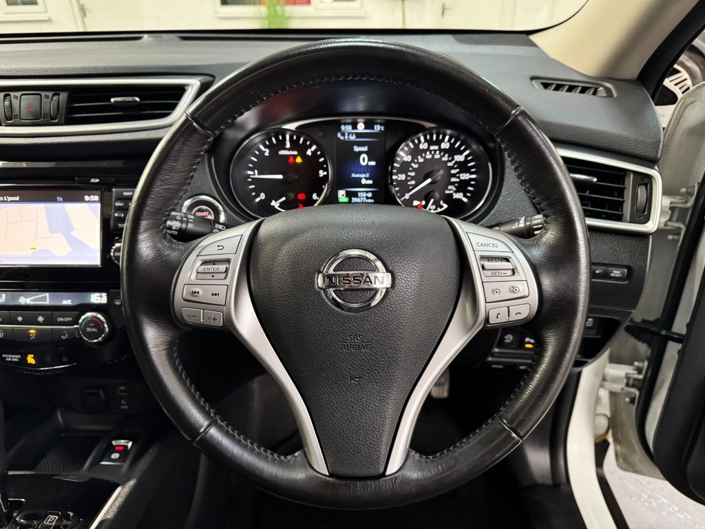 USED 2017 17 NISSAN X-TRAIL 1.6 dCi Tekna SUV 5dr Diesel XTRON Euro 6 (s/s) (130 ps) PANROOF+HEATSEATS+360&ordm;CAM+NAVI