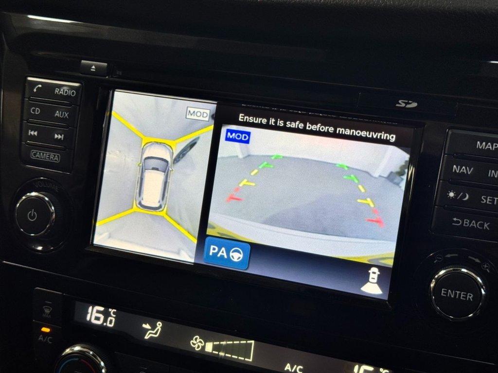 USED 2017 17 NISSAN X-TRAIL 1.6 dCi Tekna SUV 5dr Diesel XTRON Euro 6 (s/s) (130 ps) PANROOF+HEATSEATS+360&ordm;CAM+NAVI