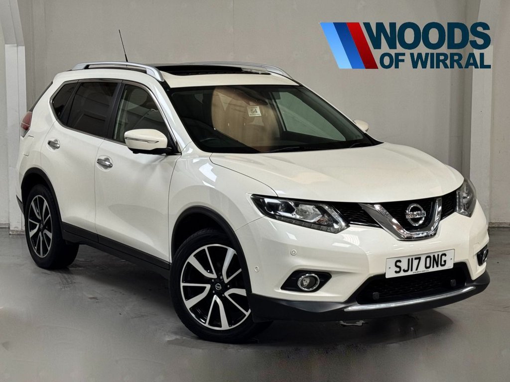 USED 2017 17 NISSAN X-TRAIL 1.6 dCi Tekna SUV 5dr Diesel XTRON Euro 6 (s/s) (130 ps) PANROOF+HEATSEATS+360&ordm;CAM+NAVI