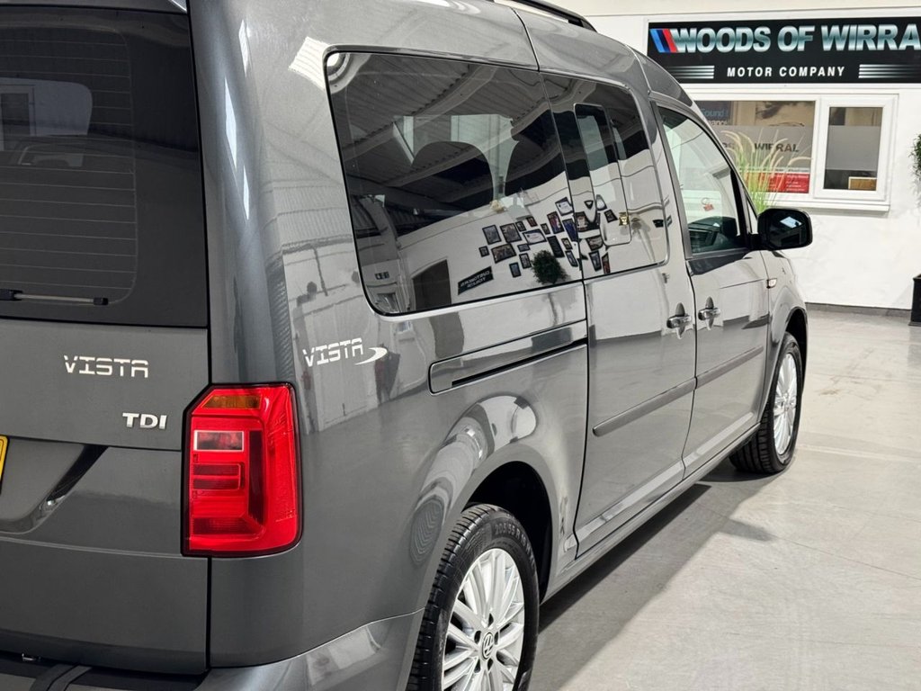 USED 2016 66 VOLKSWAGEN CADDY MAXI LIFE 2.0 TDI BlueMotion Tech MPV 5dr Diesel Manual Euro 6 (s/s) (102 ps) 5 SEATS+WHEELCHAIR ACCESS+PARK