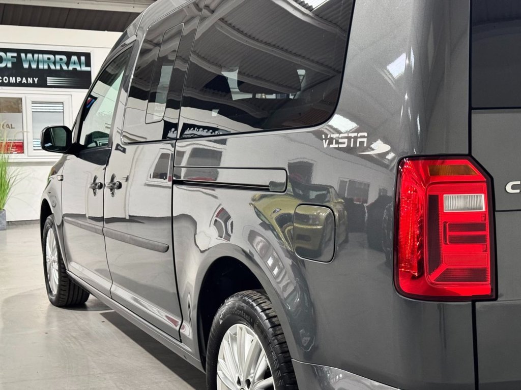 USED 2016 66 VOLKSWAGEN CADDY MAXI LIFE 2.0 TDI BlueMotion Tech MPV 5dr Diesel Manual Euro 6 (s/s) (102 ps) 5 SEATS+WHEELCHAIR ACCESS+PARK