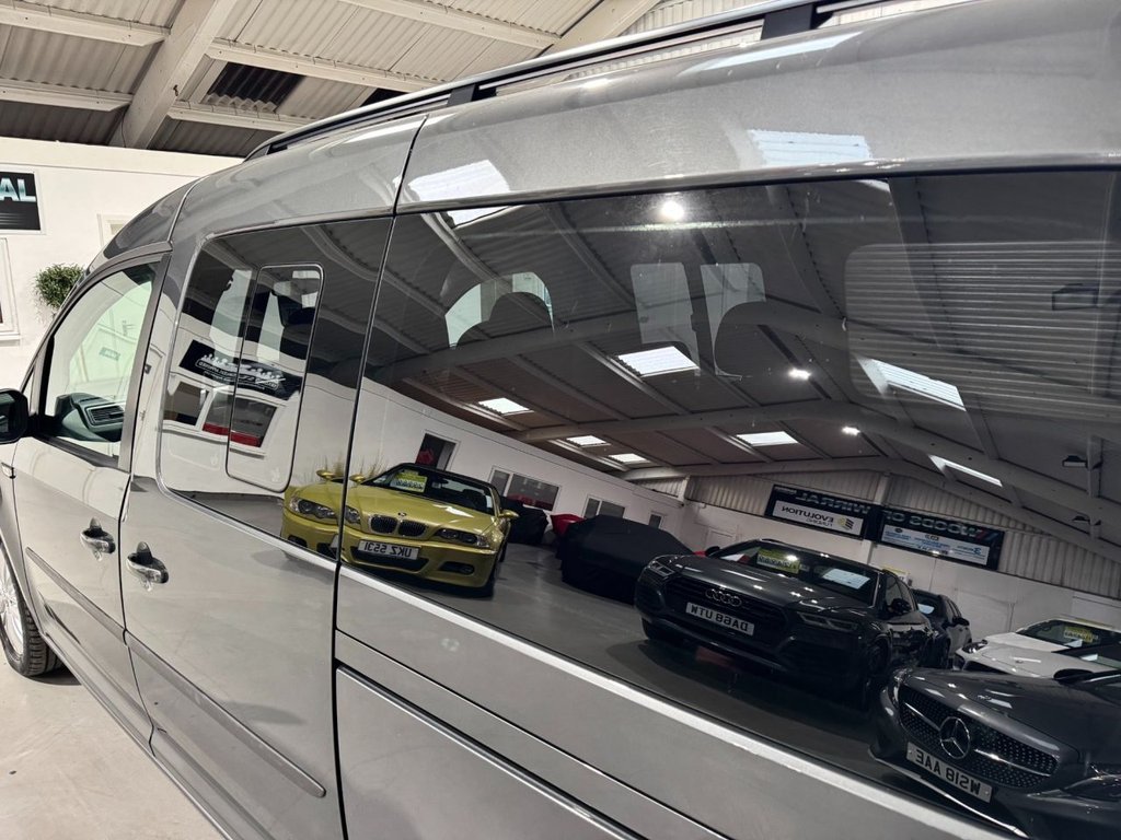 USED 2016 66 VOLKSWAGEN CADDY MAXI LIFE 2.0 TDI BlueMotion Tech MPV 5dr Diesel Manual Euro 6 (s/s) (102 ps) 5 SEATS+WHEELCHAIR ACCESS+PARK