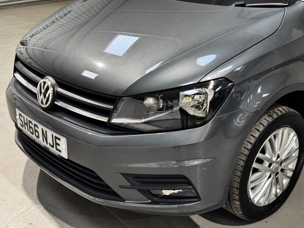 USED 2016 66 VOLKSWAGEN CADDY MAXI LIFE 2.0 TDI BlueMotion Tech MPV 5dr Diesel Manual Euro 6 (s/s) (102 ps) 5 SEATS+WHEELCHAIR ACCESS+PARK