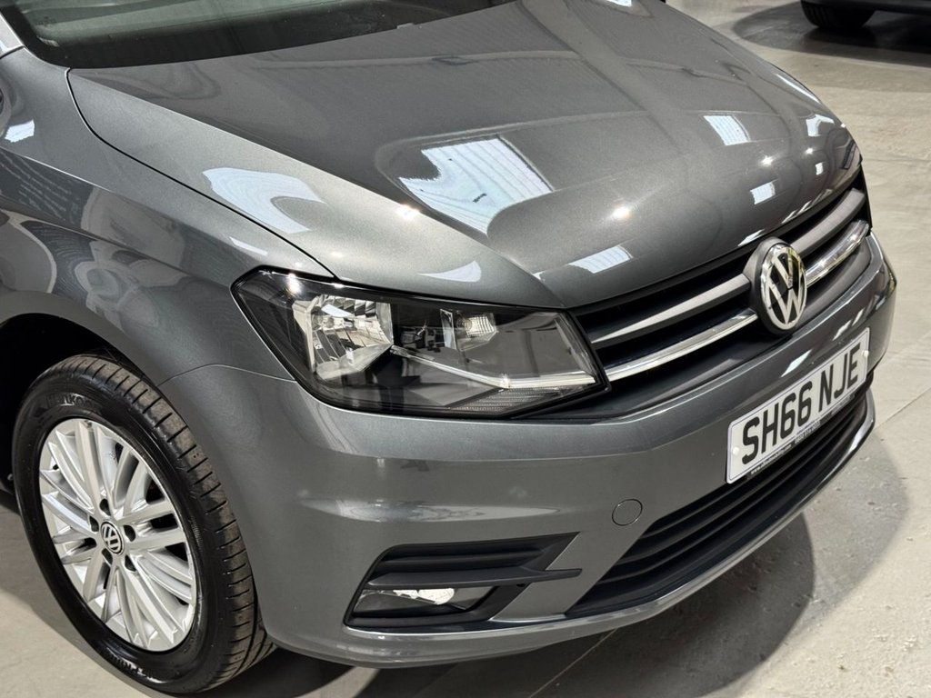 USED 2016 66 VOLKSWAGEN CADDY MAXI LIFE 2.0 TDI BlueMotion Tech MPV 5dr Diesel Manual Euro 6 (s/s) (102 ps) 5 SEATS+WHEELCHAIR ACCESS+PARK