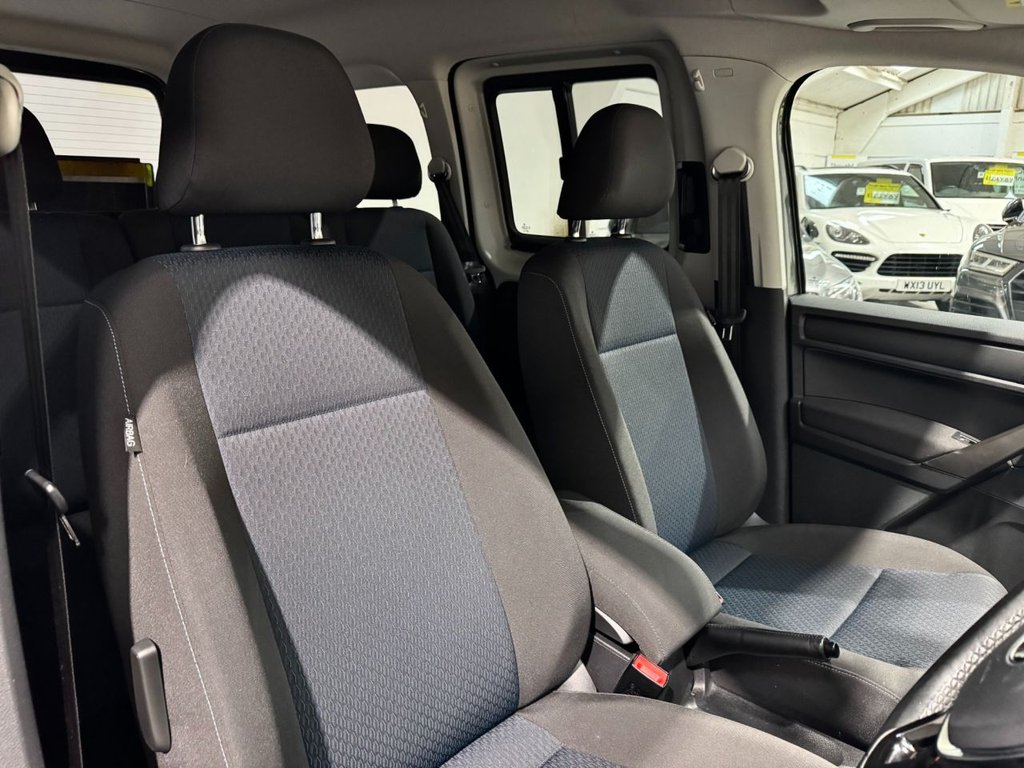 USED 2016 66 VOLKSWAGEN CADDY MAXI LIFE 2.0 TDI BlueMotion Tech MPV 5dr Diesel Manual Euro 6 (s/s) (102 ps) 5 SEATS+WHEELCHAIR ACCESS+PARK