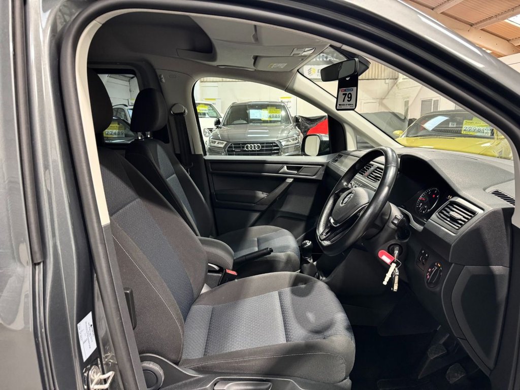 USED 2016 66 VOLKSWAGEN CADDY MAXI LIFE 2.0 TDI BlueMotion Tech MPV 5dr Diesel Manual Euro 6 (s/s) (102 ps) 5 SEATS+WHEELCHAIR ACCESS+PARK