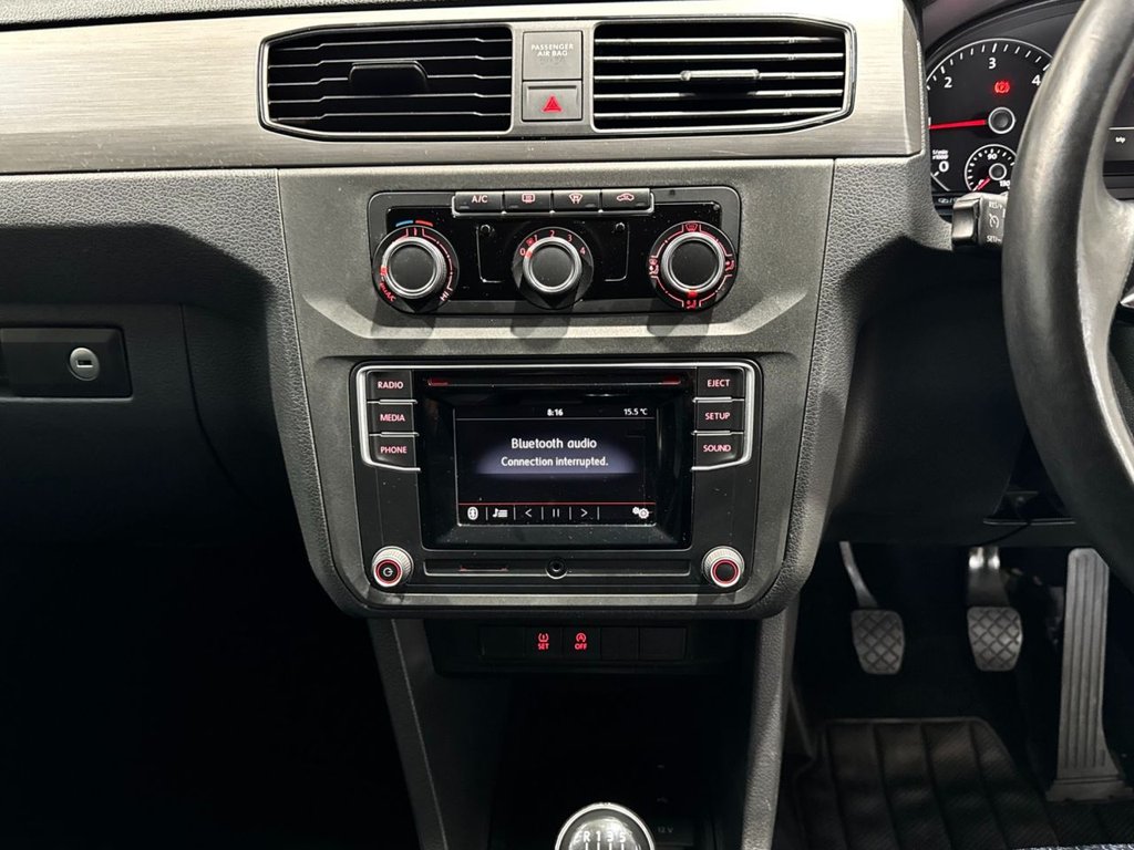 USED 2016 66 VOLKSWAGEN CADDY MAXI LIFE 2.0 TDI BlueMotion Tech MPV 5dr Diesel Manual Euro 6 (s/s) (102 ps) 5 SEATS+WHEELCHAIR ACCESS+PARK