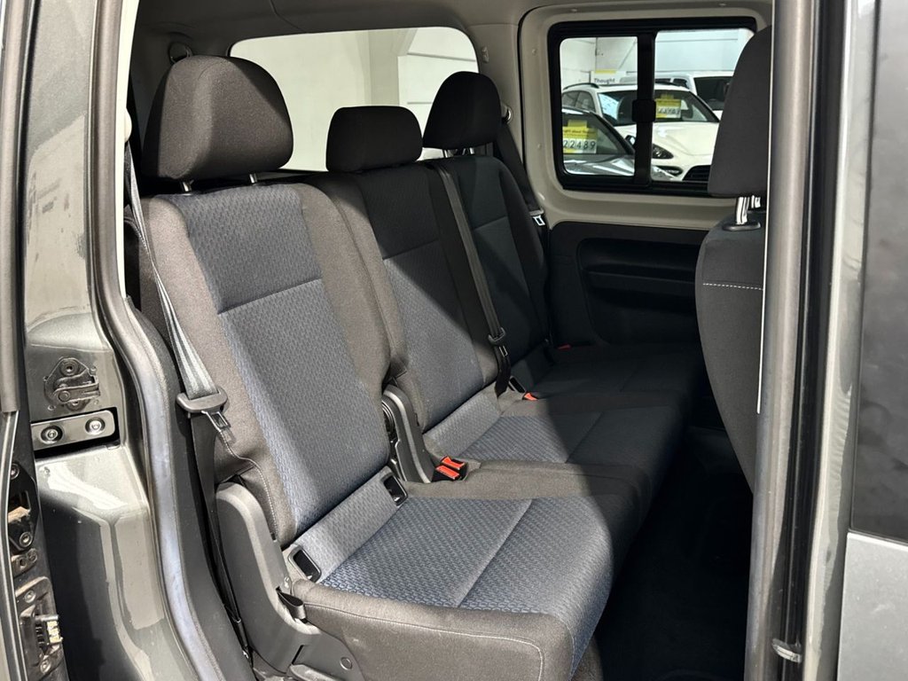 USED 2016 66 VOLKSWAGEN CADDY MAXI LIFE 2.0 TDI BlueMotion Tech MPV 5dr Diesel Manual Euro 6 (s/s) (102 ps) 5 SEATS+WHEELCHAIR ACCESS+PARK