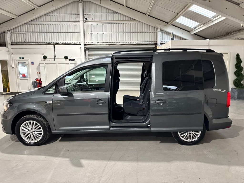 USED 2016 66 VOLKSWAGEN CADDY MAXI LIFE 2.0 TDI BlueMotion Tech MPV 5dr Diesel Manual Euro 6 (s/s) (102 ps) 5 SEATS+WHEELCHAIR ACCESS+PARK