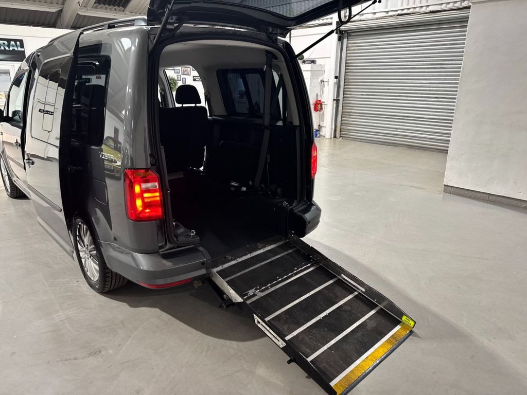 USED 2016 66 VOLKSWAGEN CADDY MAXI LIFE 2.0 TDI BlueMotion Tech MPV 5dr Diesel Manual Euro 6 (s/s) (102 ps) 5 SEATS+WHEELCHAIR ACCESS+PARK