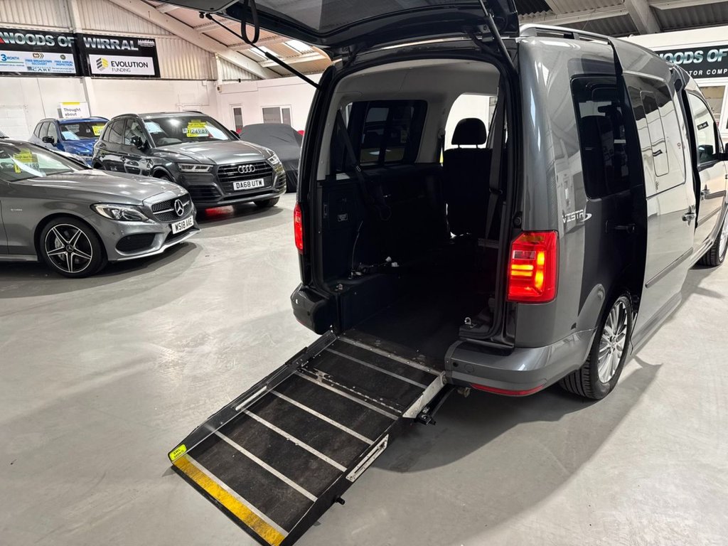 USED 2016 66 VOLKSWAGEN CADDY MAXI LIFE 2.0 TDI BlueMotion Tech MPV 5dr Diesel Manual Euro 6 (s/s) (102 ps) 5 SEATS+WHEELCHAIR ACCESS+PARK