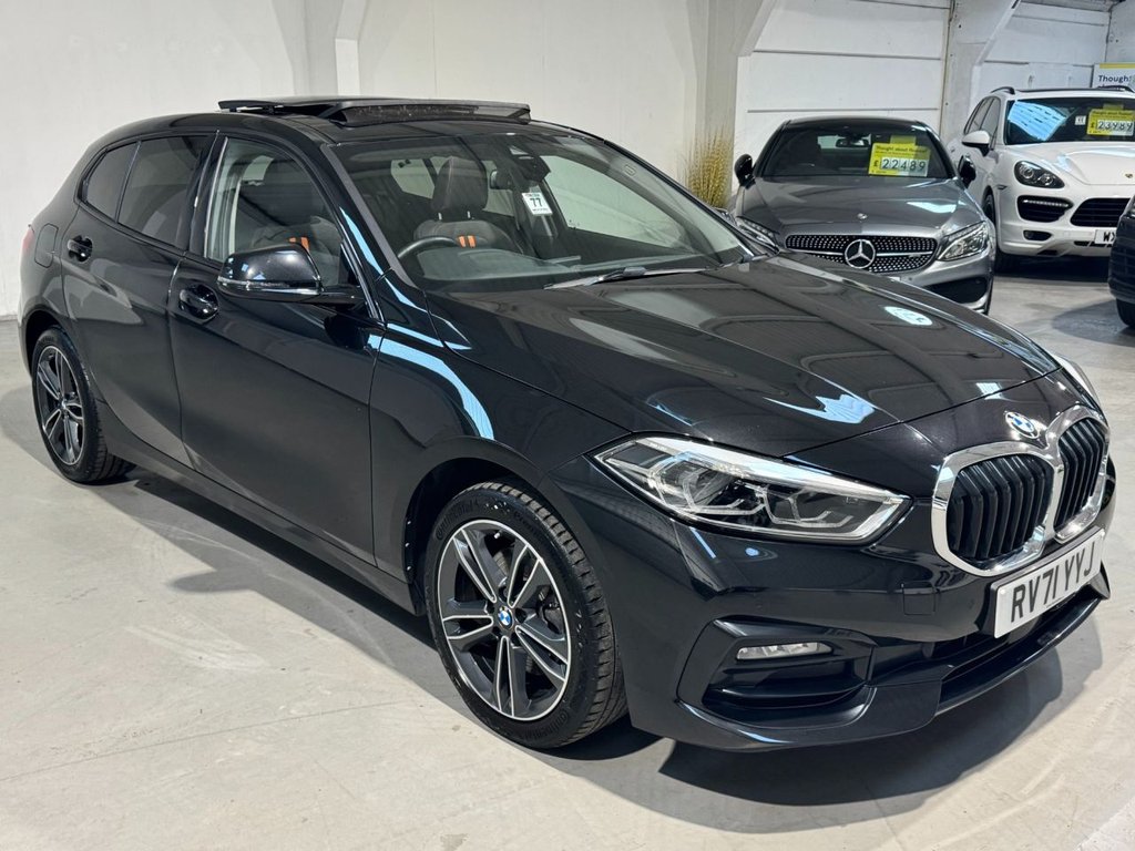 USED 2021 71 BMW 1 SERIES 1.5 116d Sport (LCP) Hatchback 5dr Diesel DCT Euro 6 (s/s) (116 ps) &pound;6,000 UPGRADES+PAN ROOF+TECH