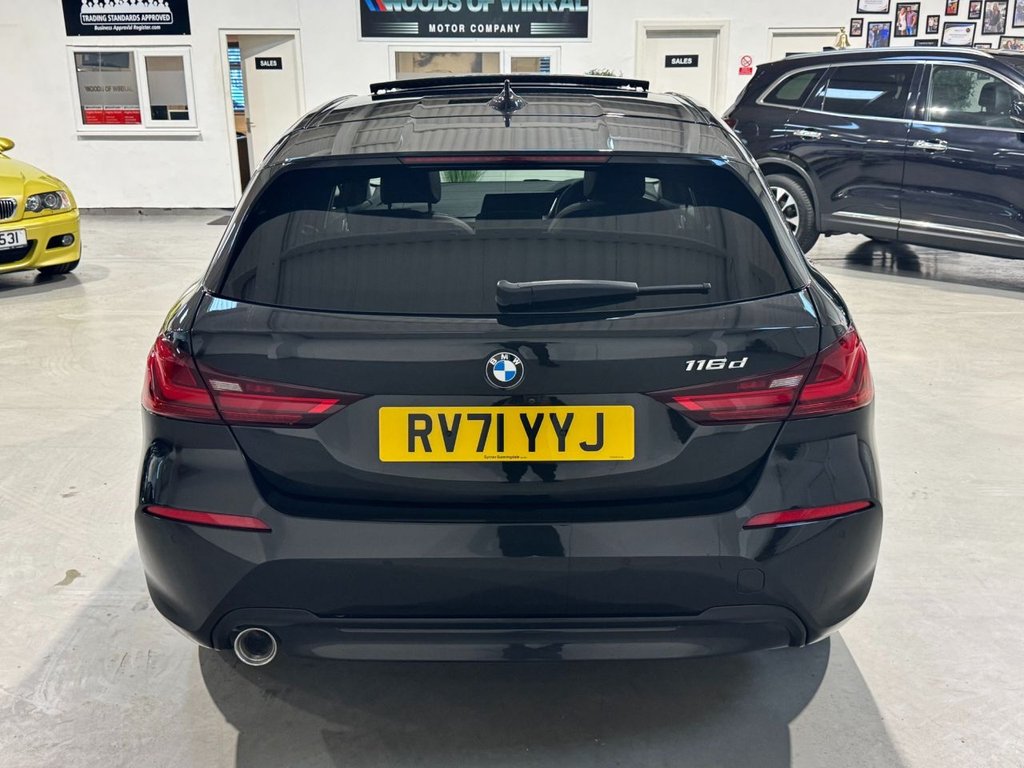 USED 2021 71 BMW 1 SERIES 1.5 116d Sport (LCP) Hatchback 5dr Diesel DCT Euro 6 (s/s) (116 ps) &pound;6,000 UPGRADES+PAN ROOF+TECH