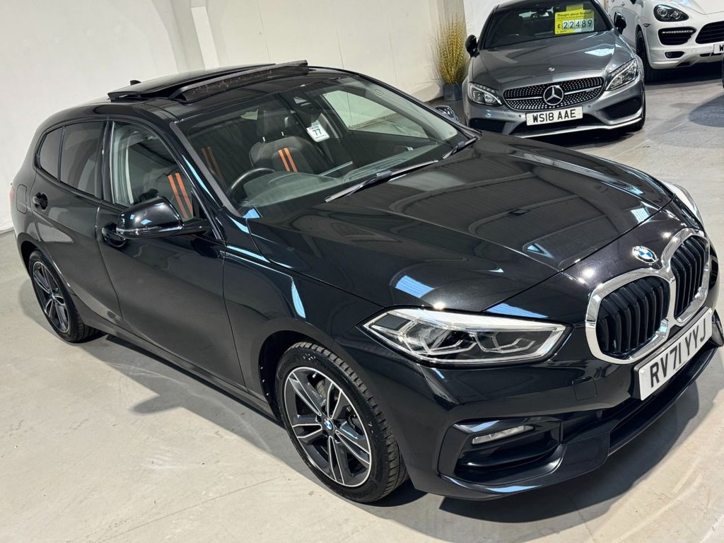 USED 2021 71 BMW 1 SERIES 1.5 116d Sport (LCP) Hatchback 5dr Diesel DCT Euro 6 (s/s) (116 ps) &pound;6,000 UPGRADES+PAN ROOF+TECH