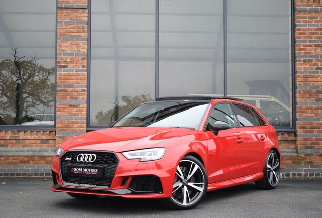 2019 19 Audi Rs3 2.5 TFSI Audi Sport Edition Sportback 5dr Petrol S Tronic quattro Euro 6 (s/s) (400 ps)