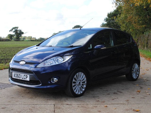 2010 60 Ford Fiesta 1.4 Titanium Hatchback 5dr Petrol Automatic (154 g/km, 94 bhp)
