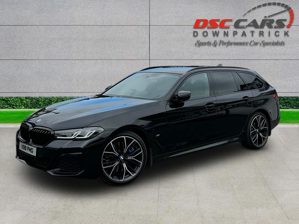 USED 2022 V BMW 5 SERIES 3.0 530d MHT M Sport Touring 5dr Diesel Hybrid Steptronic xDrive Euro 6 (s/s) (286 ps) OVER 13K OFF FACTORY OPTIONS!!!