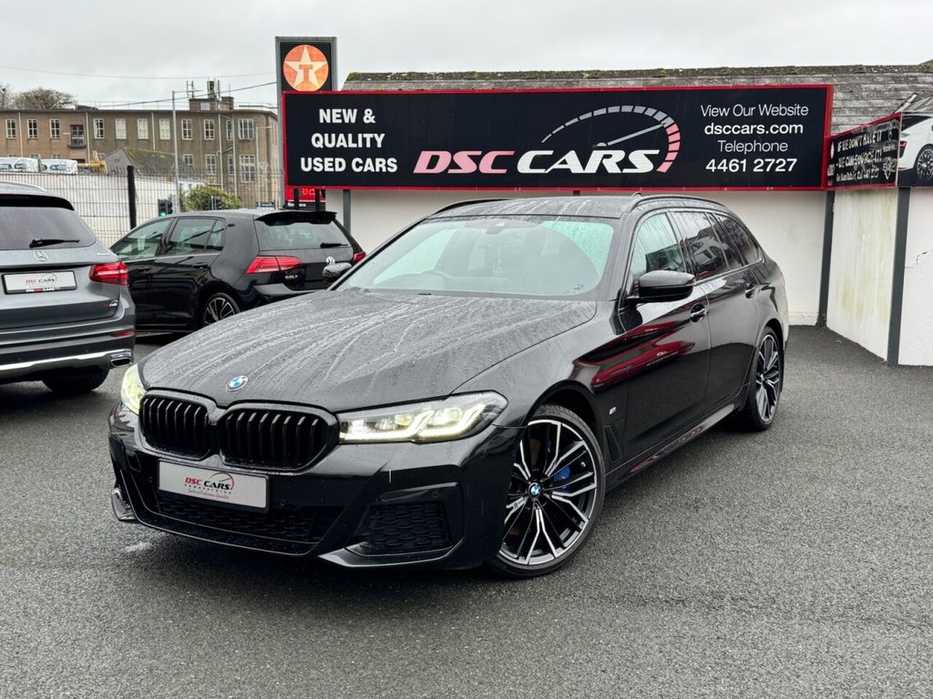 USED 2022 V BMW 5 SERIES 3.0 530d MHT M Sport Touring 5dr Diesel Hybrid Steptronic xDrive Euro 6 (s/s) (286 ps) OVER 13K OFF FACTORY OPTIONS!!!