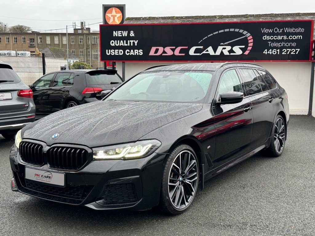 USED 2022 V BMW 5 SERIES 3.0 530d MHT M Sport Touring 5dr Diesel Hybrid Steptronic xDrive Euro 6 (s/s) (286 ps) OVER 13K OFF FACTORY OPTIONS!!!