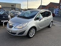 USED 2013 13 VAUXHALL MERIVA 1.4 16V SE MPV 5dr Petrol Manual Euro 5 (100 ps) 