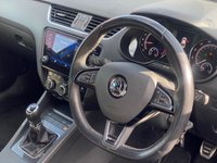 USED 2017 67 SKODA OCTAVIA 2.0 TDI vRS Hatchback 5dr Diesel Manual Euro 6 (s/s) (184 ps) * SATNAV *     STUNNING COLOUR