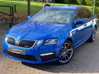 USED 2017 67 SKODA OCTAVIA 2.0 TDI vRS Hatchback 5dr Diesel Manual Euro 6 (s/s) (184 ps) * SATNAV *     STUNNING COLOUR