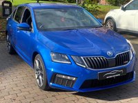 USED 2017 67 SKODA OCTAVIA 2.0 TDI vRS Hatchback 5dr Diesel Manual Euro 6 (s/s) (184 ps) * SATNAV *     STUNNING COLOUR