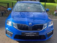 USED 2017 67 SKODA OCTAVIA 2.0 TDI vRS Hatchback 5dr Diesel Manual Euro 6 (s/s) (184 ps) * SATNAV *     STUNNING COLOUR