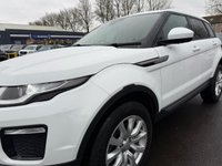 USED 2018 18 LAND ROVER RANGE ROVER EVOQUE 2.0 TD4 SE SUV 5dr Diesel Manual 4WD Euro 6 (s/s) (180 ps) A LOVELY ADDITION TO OUR FORECOURT FINISHED IN EVER POPULAR WHITE PAINT+4 WHEEL DRIVE+ONLY 1 FORMER KEEPER+SERVICE HISTORY+DIESEL+ULEZ COMPLIANT+PRIVACY GLASS+FULL LEATHER INTERIOR+PARK ASSIST+CLIMATE CONTROL+18 INCH ALLOY WHEELS+CALL NOW TO SPEAK TO OUR EXPERIENCED SALES ADVISORS+DONT MISS OUT+READY TO DRIVE AWAY TODAY!!!!!!!!!!!!!!!!!!!!!!!!!!!!!!!!!!!!!!!!