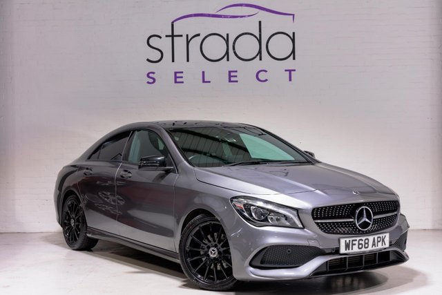 2018 Mercedes-Benz Cla 1.6 CLA200 AMG Line Night Edition (Plus) Coupe 4dr Petrol 7G-DCT Euro 6 (s/s) (156 ps)