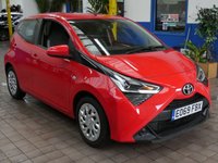 USED 2019 69 TOYOTA AYGO 1.0 VVT-i x-play Hatchback 5dr Petrol x-shift Euro 6 (71 ps) AIR CON BLUETOOTH REAR VIEW CAMERA 1 OWNER SERVICE HISTORY TOYOTA WARRANTY TILL SEPT 2029