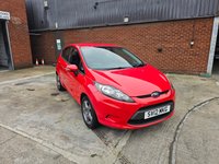 USED 2012 12 FORD FIESTA 1.25 Edge Hatchback 5dr Petrol Manual (127 g/km, 59 bhp) Low Milage