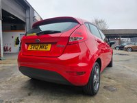 USED 2012 12 FORD FIESTA 1.25 Edge Hatchback 5dr Petrol Manual (127 g/km, 59 bhp) Low Milage