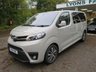 USED 2019 19 TOYOTA PROACE VERSO 2.0D Family Medium MPV 5dr Diesel Auto MWB Euro 6 (s/s) (8 Seat) (180 ps) ONE OWNER, FULL SERVICE HISTORY, MOT UNTIL OCTOBER 2025.  8 SEATER , AUTOMATIC, SAT NAV , DAB RADIO, BLUETOOTH, AIR CONDITIONING.