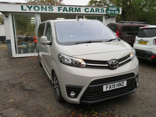 2019 19 Toyota Proace Verso 2.0D Family Medium MPV 5dr Diesel Auto MWB Euro 6 (s/s) (8 Seat) (180 ps)